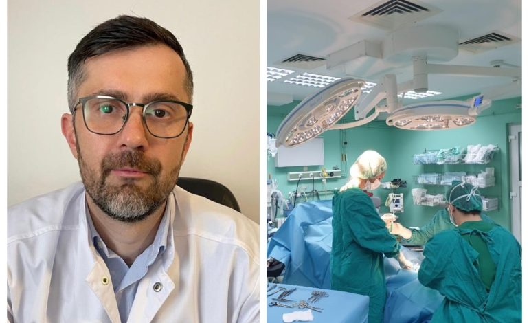 Dr. Rareș Trișcă coordonează Compartimentul de Chirurgie Generală la Spitalul Clinic de Recuperare Cluj