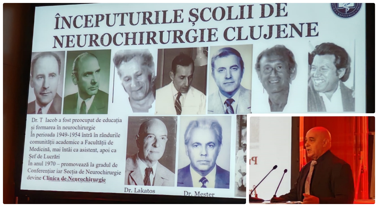 Ilustrul neurochirurg clujean, prof. dr. Ștefan Florian, vorbe pline de respect față de mentorii și înaintașii săi