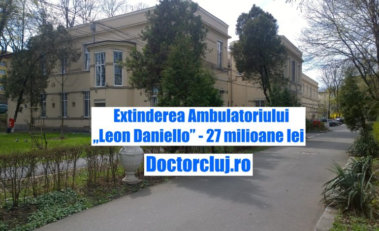 Investiție majoră la Spitalul „Leon Daniello” din Cluj: ambulatoriu extins cu un nou corp și un tunel subteran de legătură