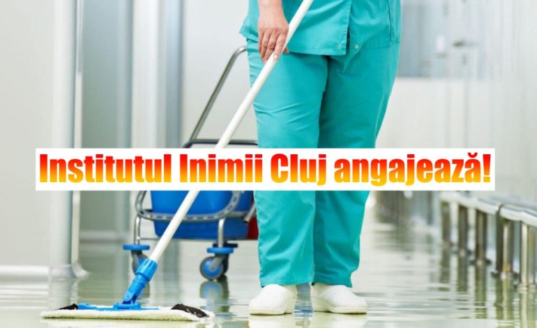 Angajări masive la Institutul Inimii din Cluj-Napoca: 6 posturi vacante pentru infirmiere, îngrijitoare și brancardieri