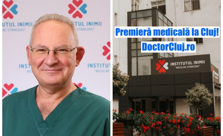 Medicii clujeni rescriu destinul pacienților cardiaci! „Institutul lui Dumnezeu” bate din nou orice pronostic: Primul defibrilator extravascular implantat în România, la Cluj
