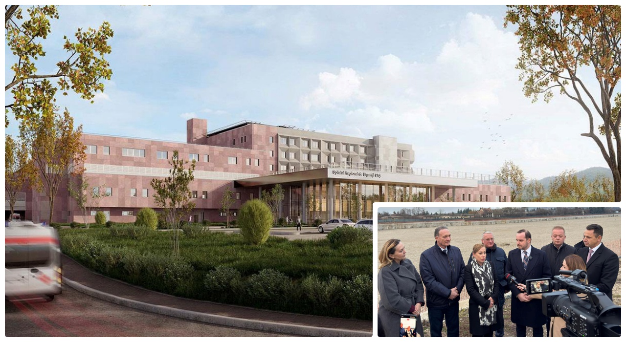 Spitalul Regional de Urgență Cluj: lucrările de construcție ar putea începe în vara anului viitor – FOTO