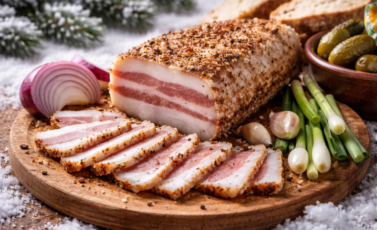 Ce spun medicii despre consumul de slănină iarna: „Nu este interzisă, dar trebuie mâncată cu măsură”