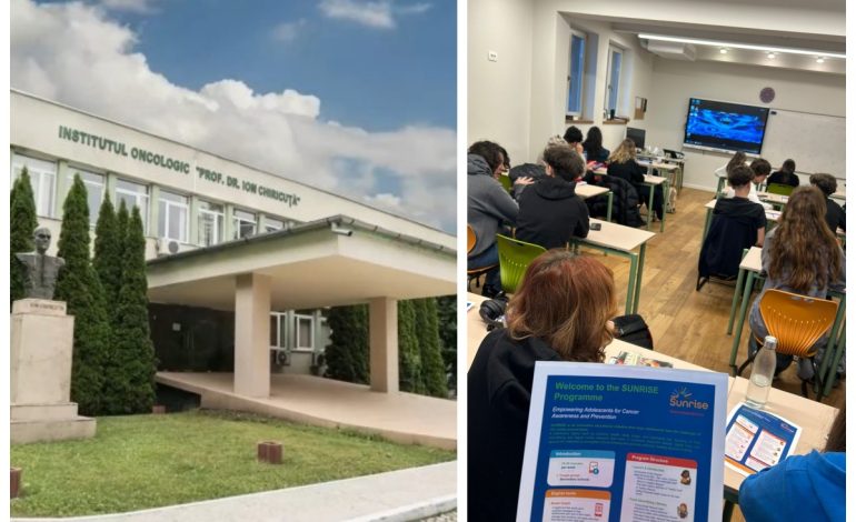 Institutul Oncologic din Cluj, partener într-un proiect european de prevenție a cancerului în rândul adolescenților