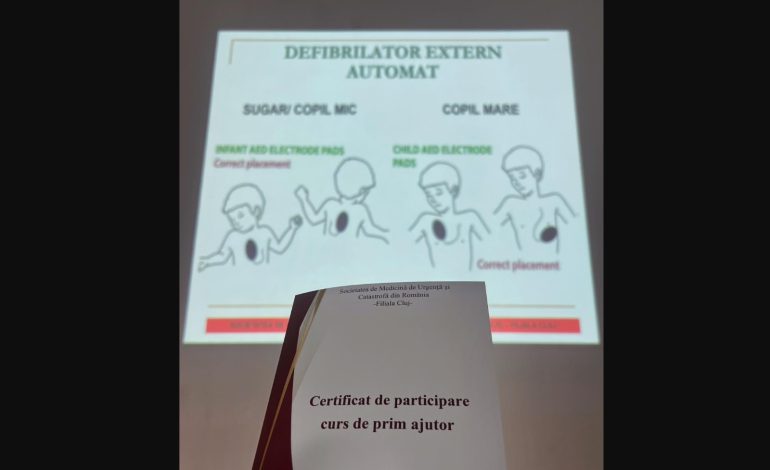 Ultimele zile de înscriere la cursul de prim ajutor pediatric de la SMURD Cluj!