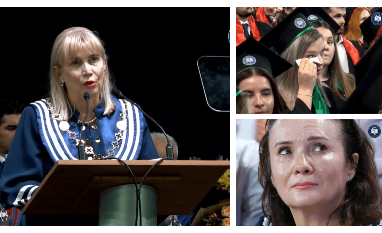 Ca o mamă, rectorul UMF Cluj, Anca Dana Buzoianu, are un sfat pentru viitorii medici: „Atunci te formezi ca om și îți definești toată perioada vieții următoare”